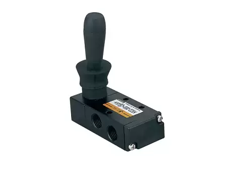 H521-06S Распределитель ручной 5/2-1/8 Пружинный возврат H521-06S Распределитель ручной 5/2-1/8 Пружинный возврат